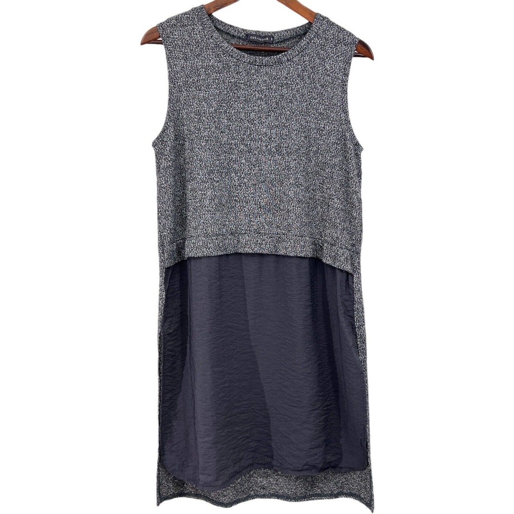 Cut Loose Size Medium Lagenlook Sleeveless Tunic Top-Semisheer Style 6805796
